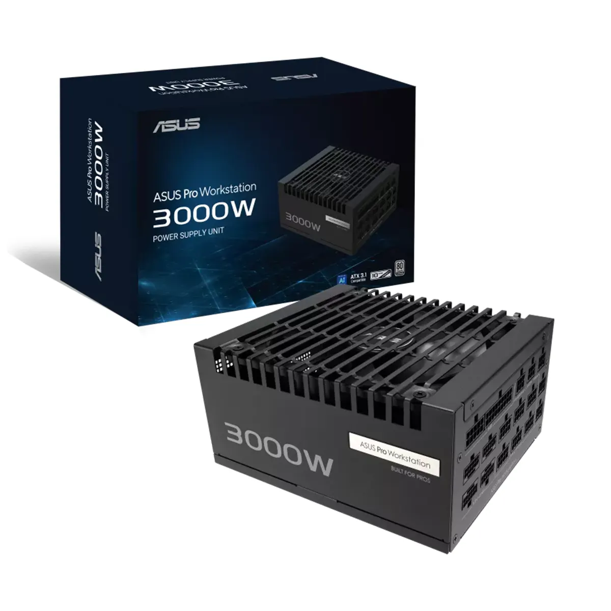 پاور ماژولار ایسوس Pro WS 3000W Plutinum